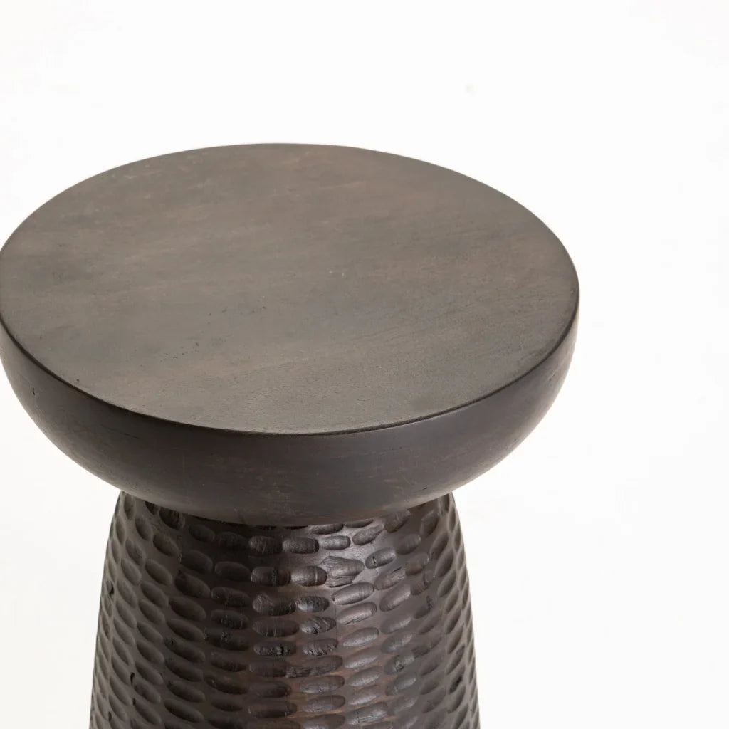 SONA SOLID WOOD SIDE TABLE