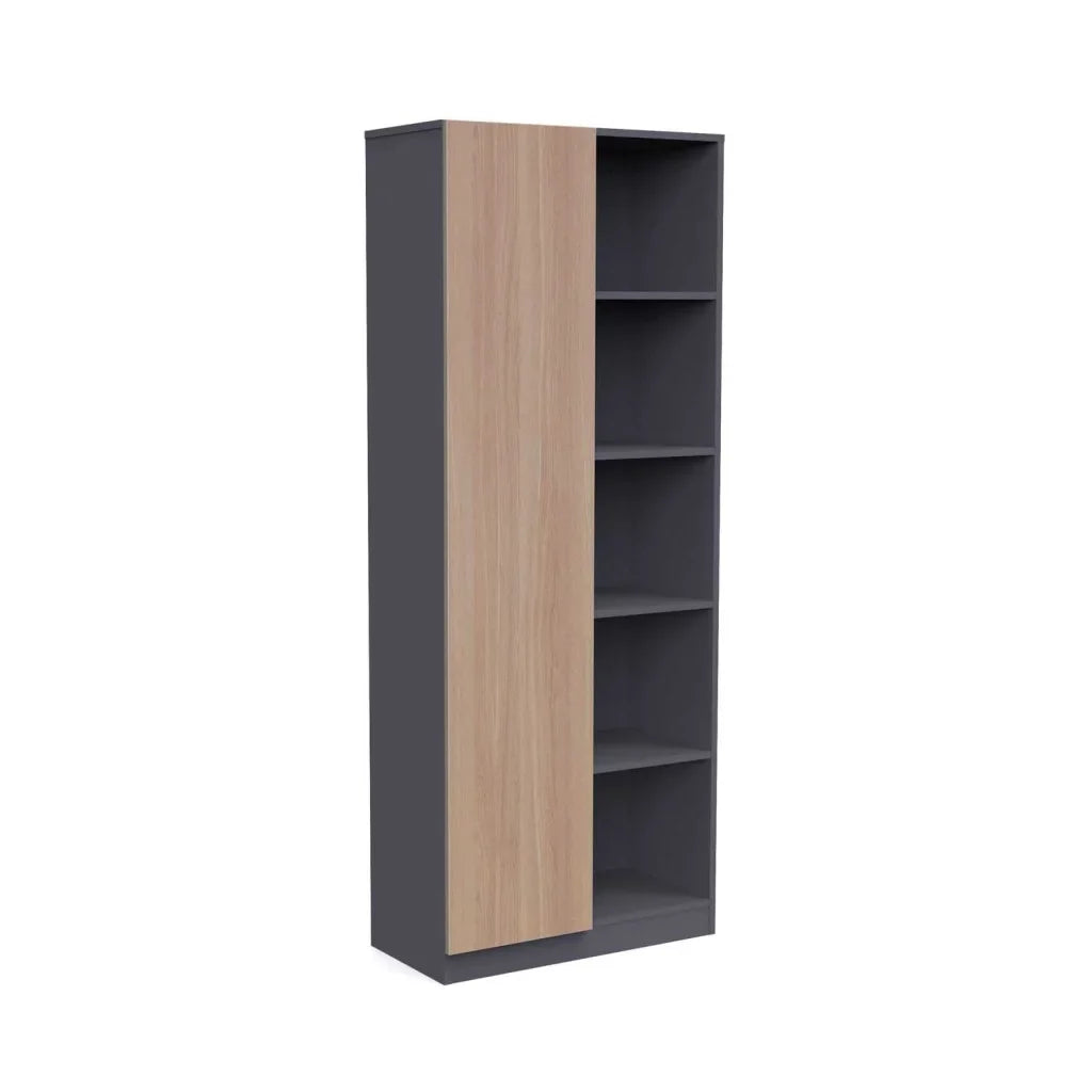 TOGO 1 DOOR 5 SHELF HIGH CABINET