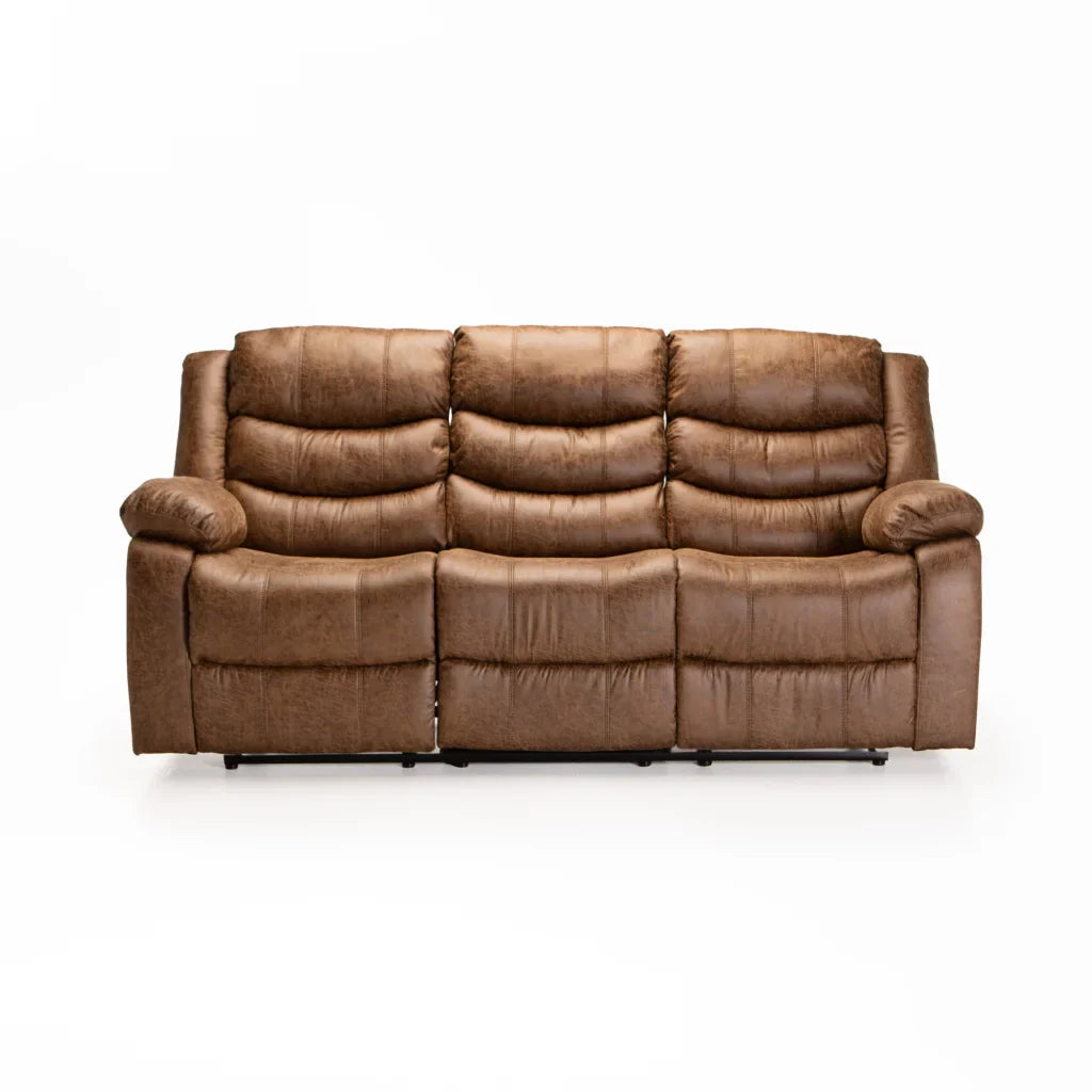 YAZ LUXURY FABRIC 3 SEATER RECLINER