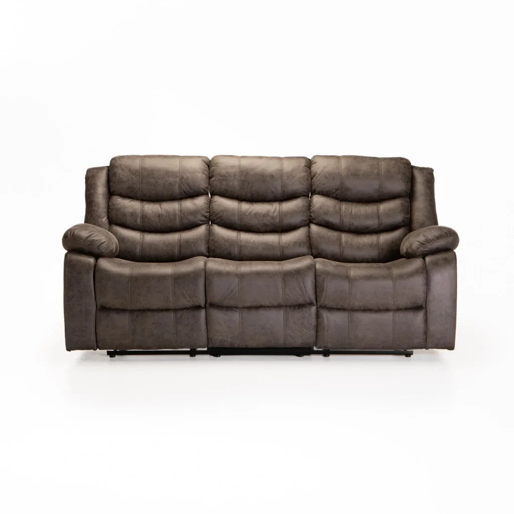 YAZ LUXURY FABRIC 3 SEATER RECLINER