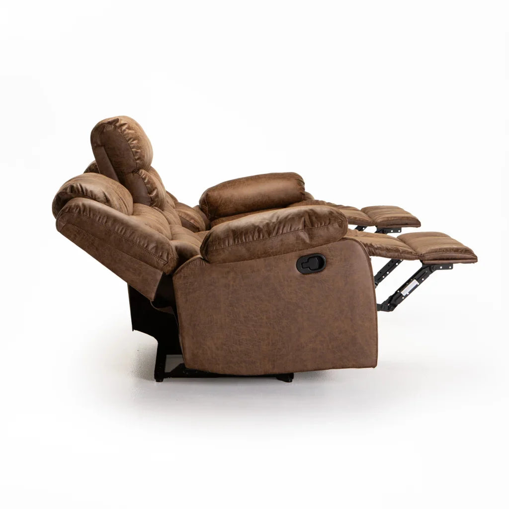 YAZ LUXURY FABRIC 3 SEATER RECLINER