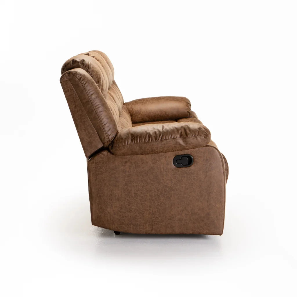 YAZ LUXURY FABRIC 3 SEATER RECLINER