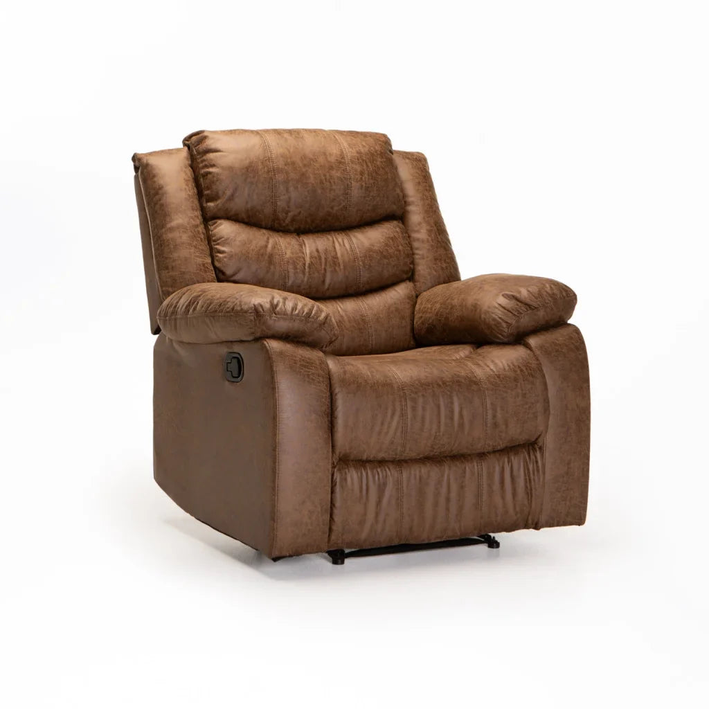 YAZ LUXURY FABRIC ARMCHAIR RECLINER