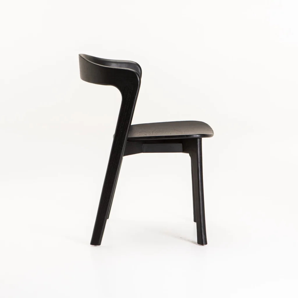 ZARA SOLID WOOD DINING CHAIR