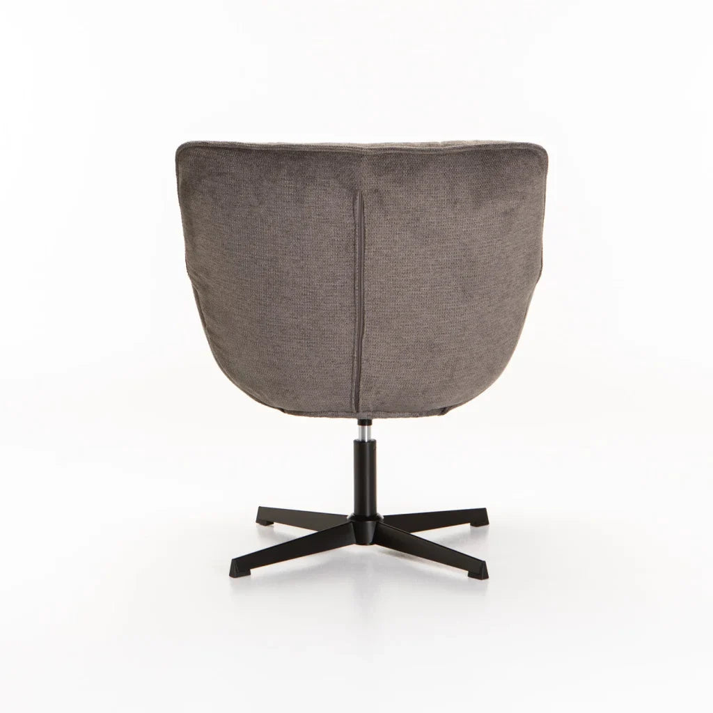 ZARI FABRIC SWIVEL CHAIR