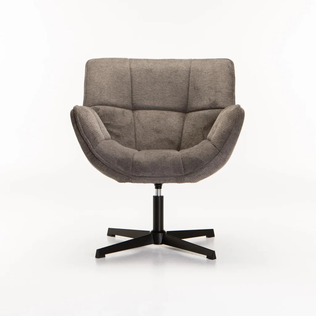 ZARI FABRIC SWIVEL CHAIR
