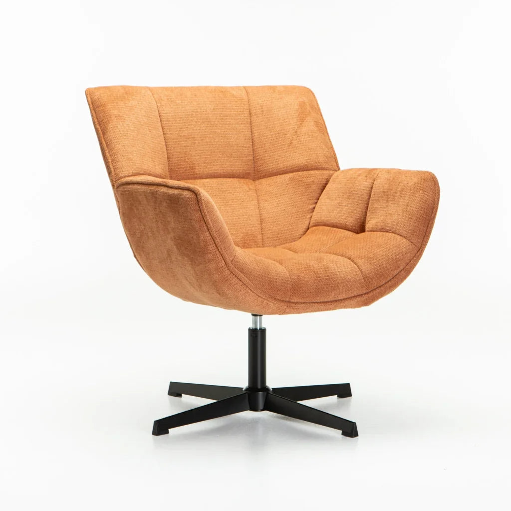 ZARI FABRIC SWIVEL CHAIR