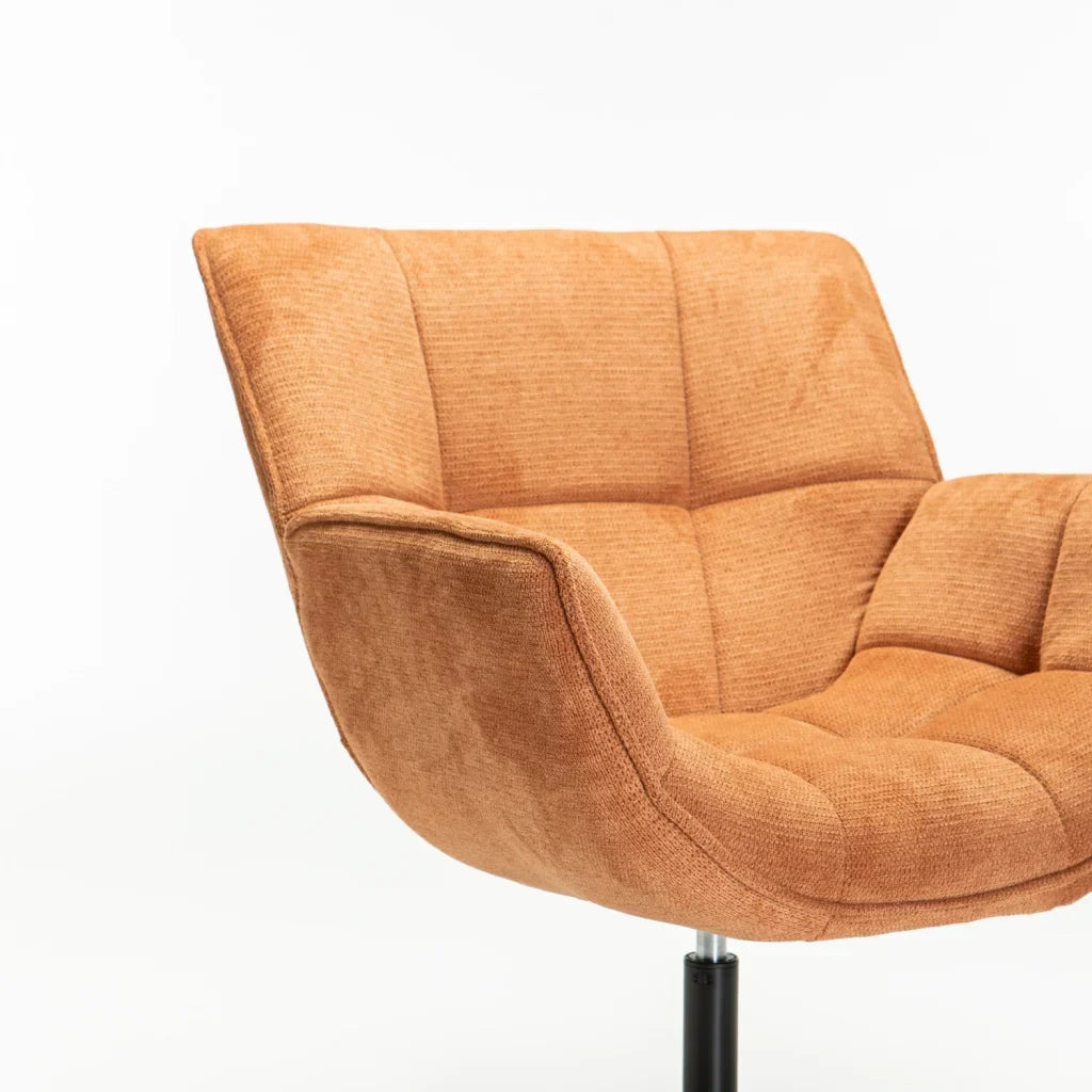 ZARI FABRIC SWIVEL CHAIR