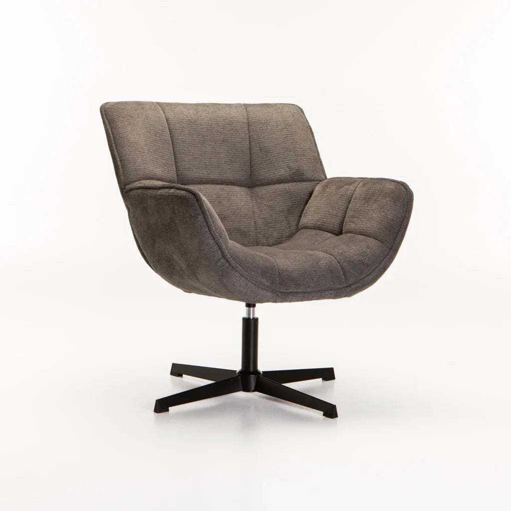 ZARI FABRIC SWIVEL CHAIR