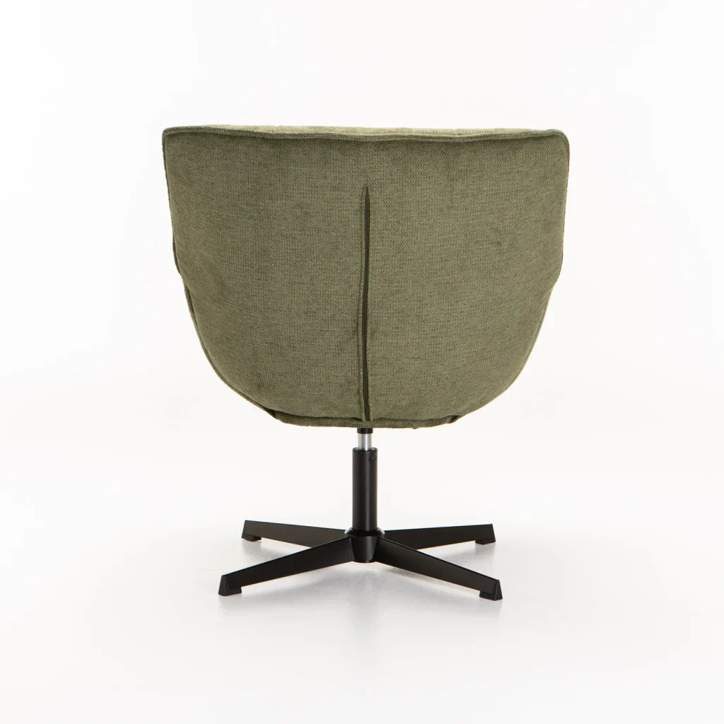 ZARI FABRIC SWIVEL CHAIR