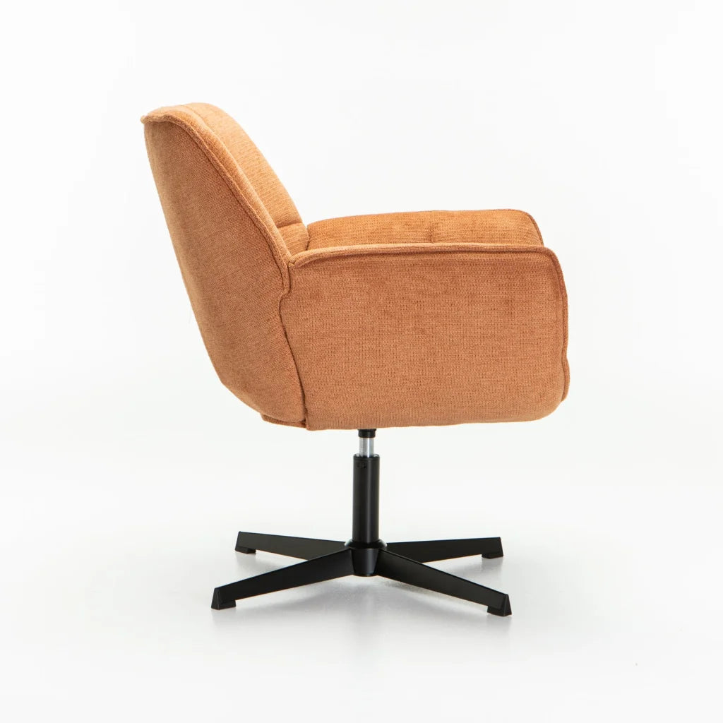 ZARI FABRIC SWIVEL CHAIR