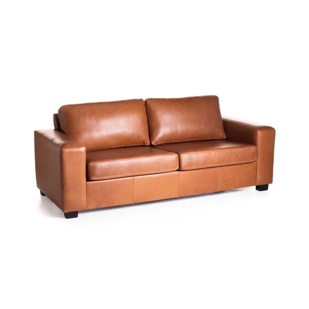ANTONIO GENUINE LEATHER 3 SEATER COUCH
