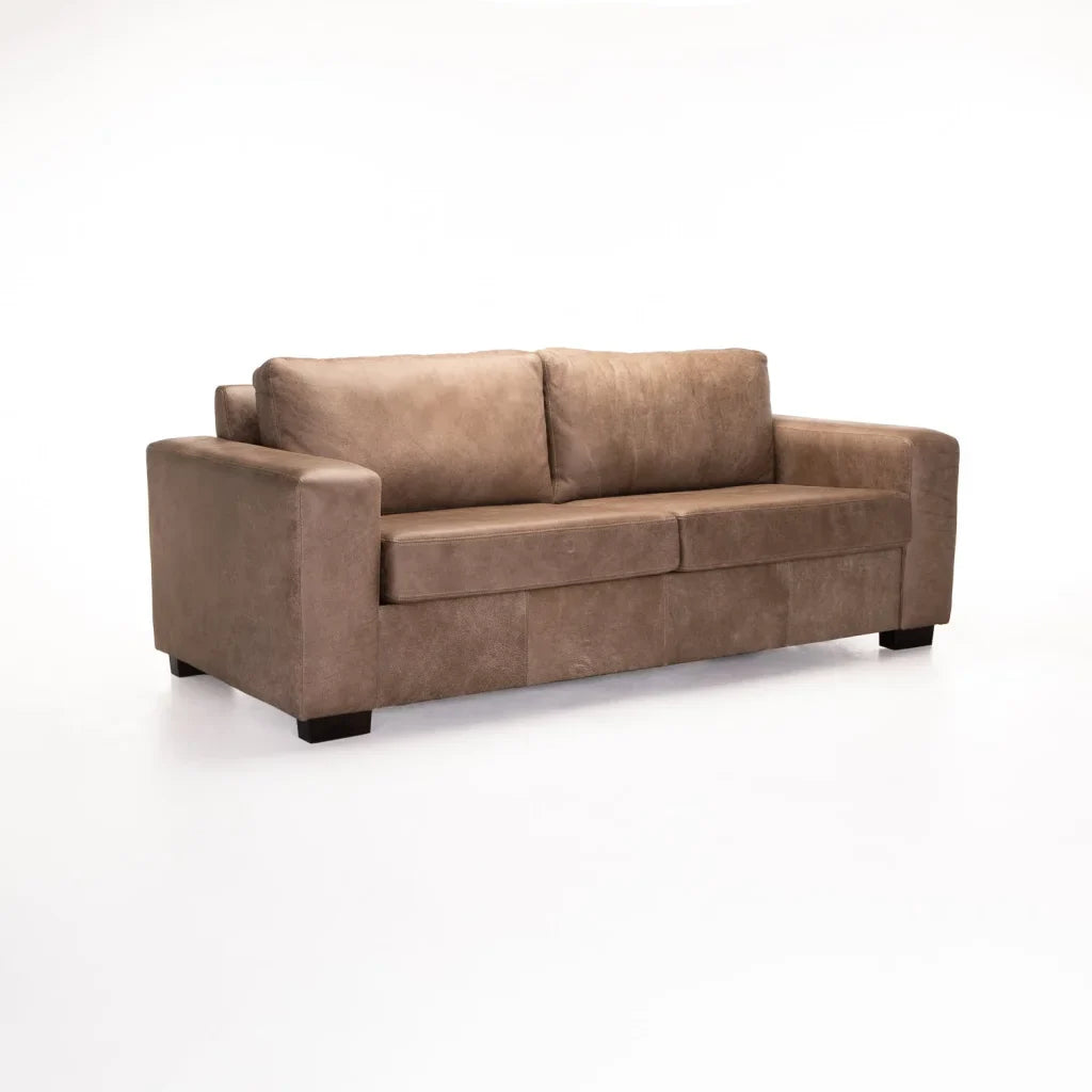 ANTONIO GENUINE LEATHER 3 SEATER COUCH