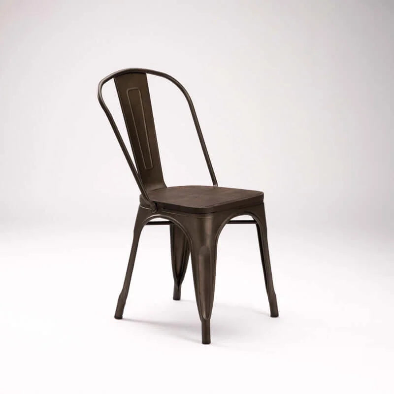 BRONX DINING CHAIR WITH WOOD