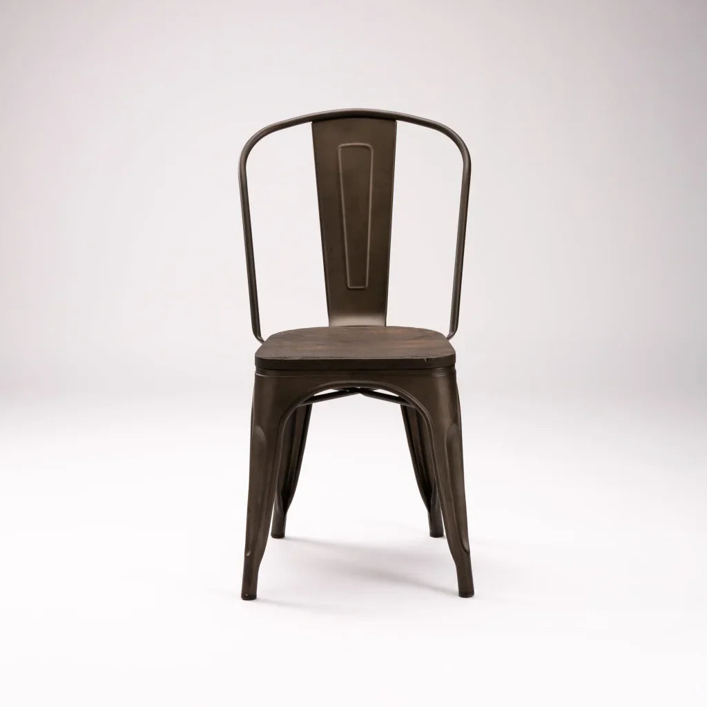 BRONX DINING CHAIR WITH WOOD
