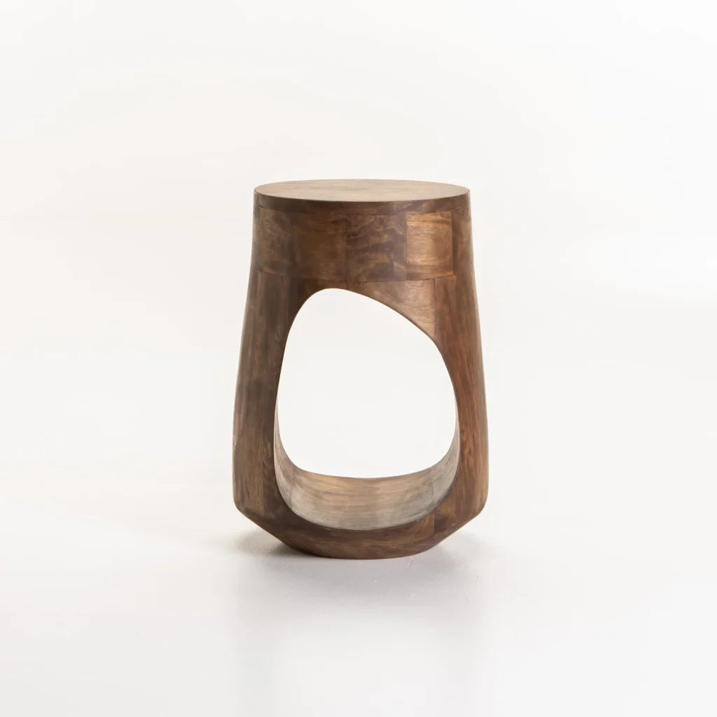 CHAI SOLID WOOD SIDE TABLE