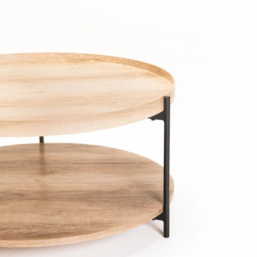 DAISY 80cm ROUND COFFEE TABLE