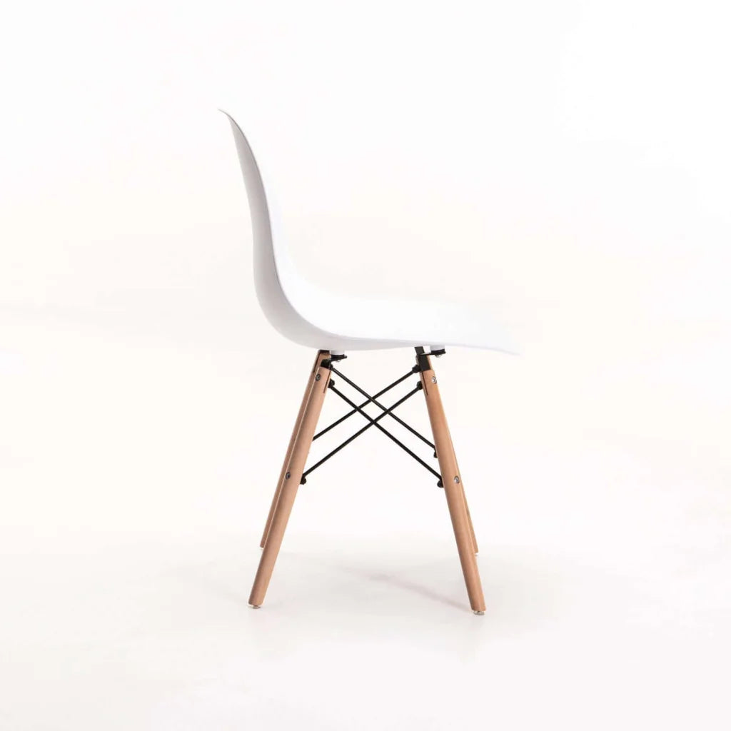 EMMY WOODEN LEG DINING CHAIR