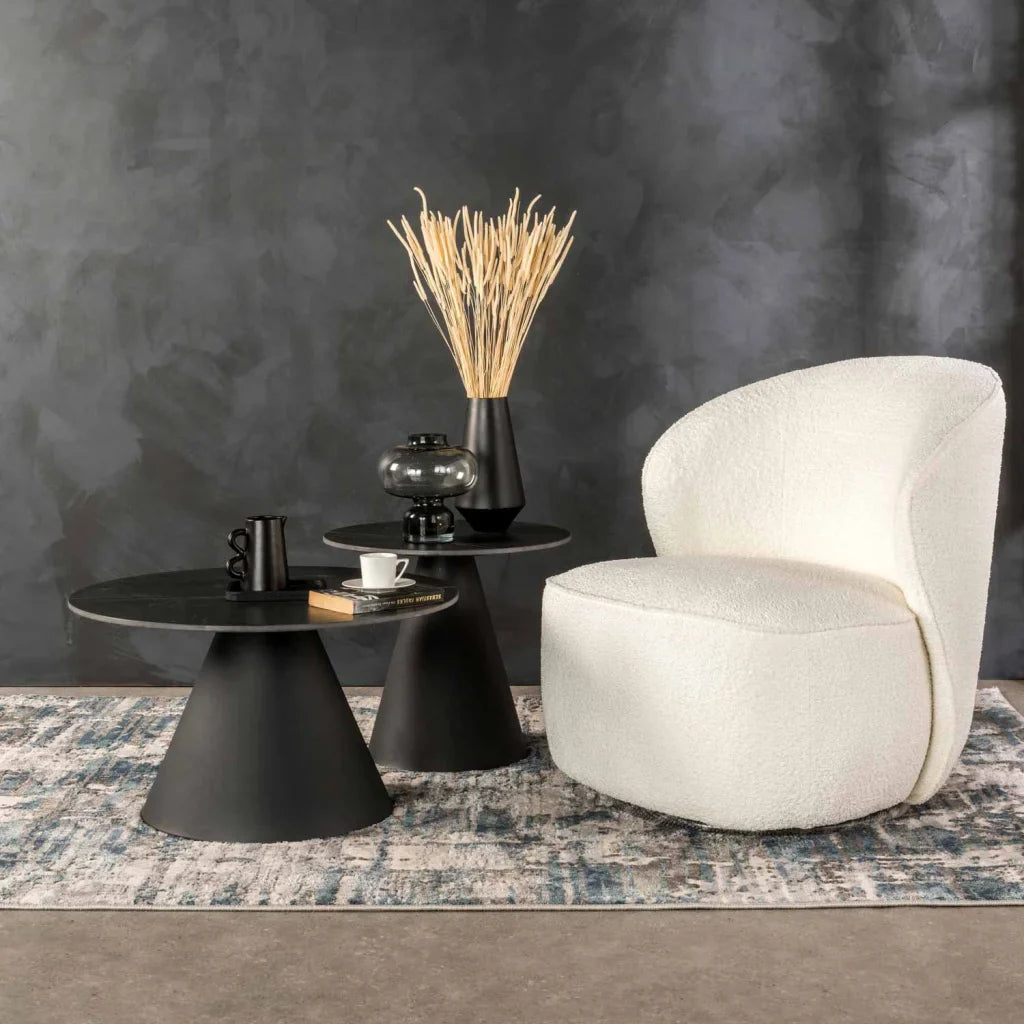GRACE FABRIC SWIVEL CHAIR