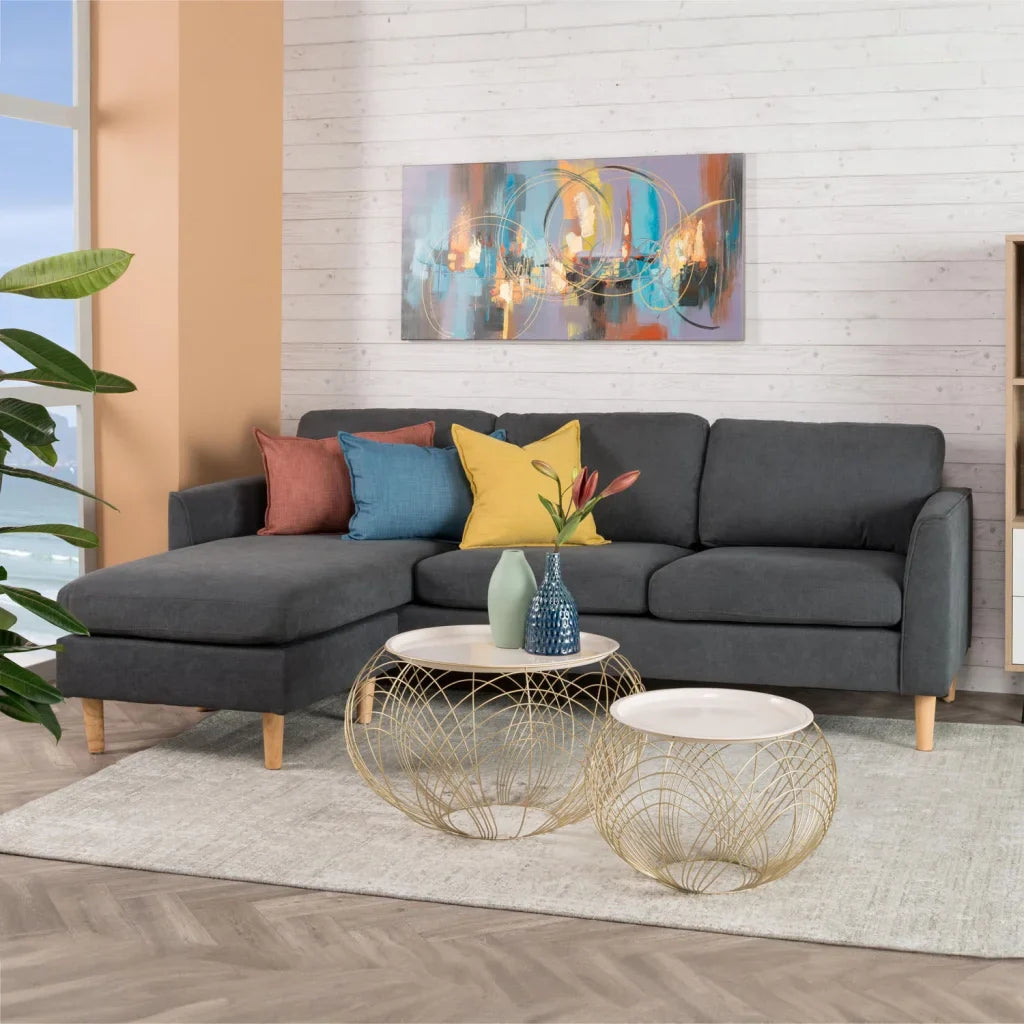 JOEY FABRIC CORNER CHAISE