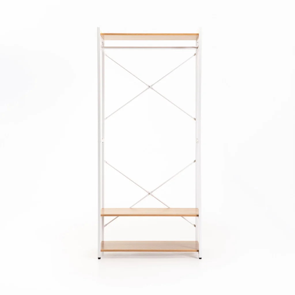 LARK 3 SHELF & HANGING OPEN ROBE