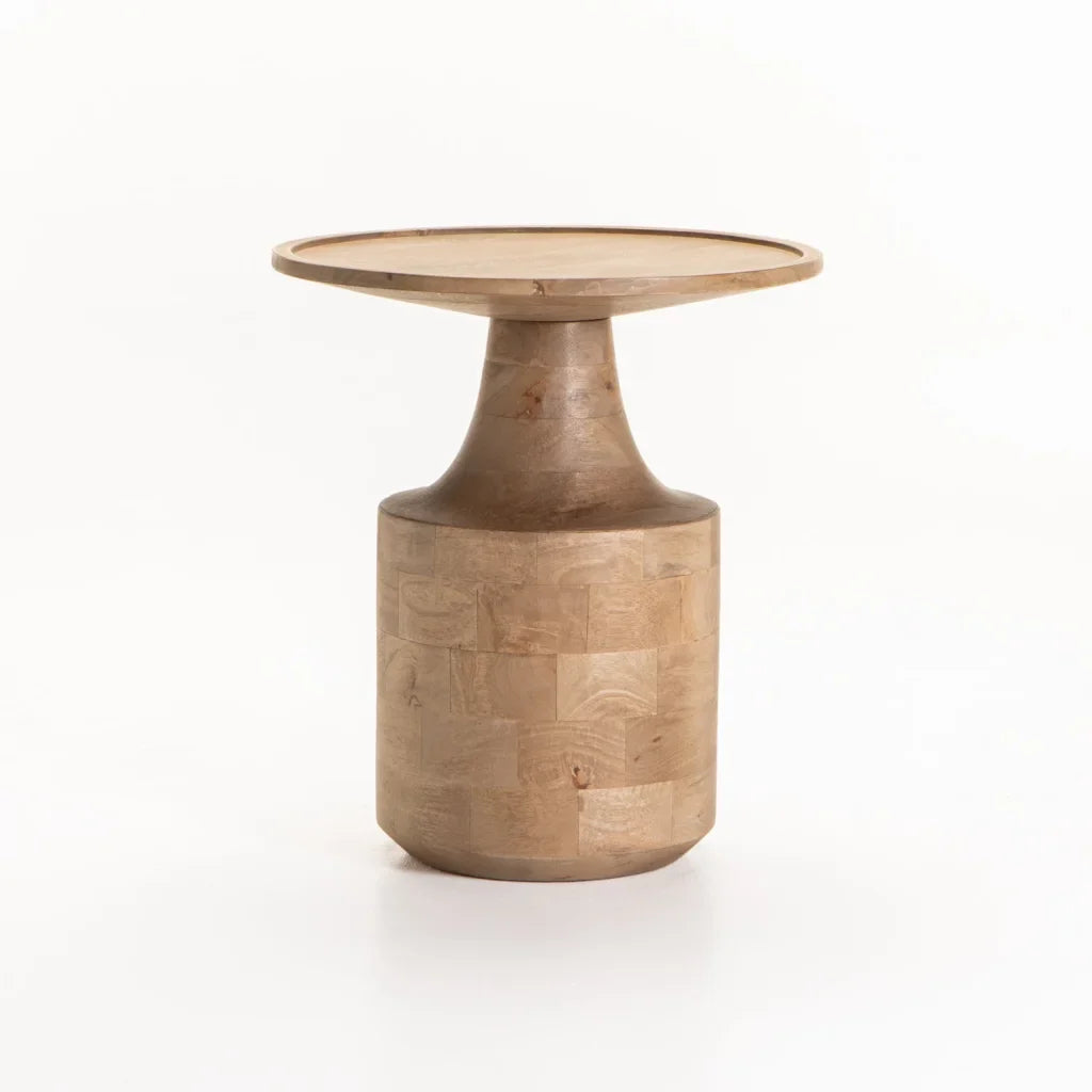 LASA SOLID WOOD SIDE TABLE