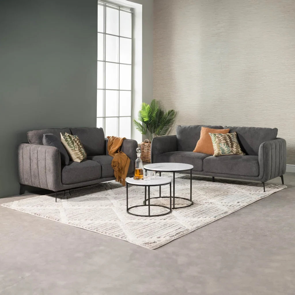 LINA FABRIC 2 SEATER COUCH