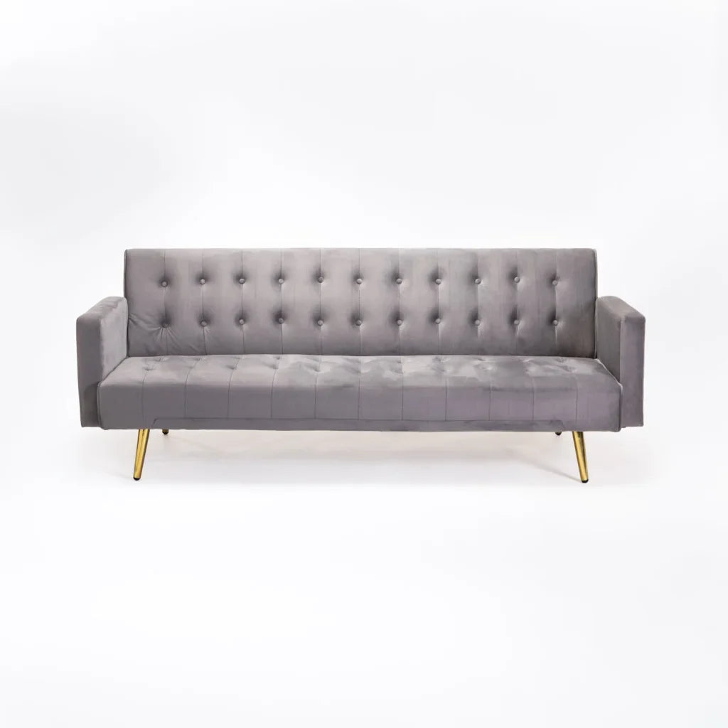MAC VELVET SLEEPER COUCH