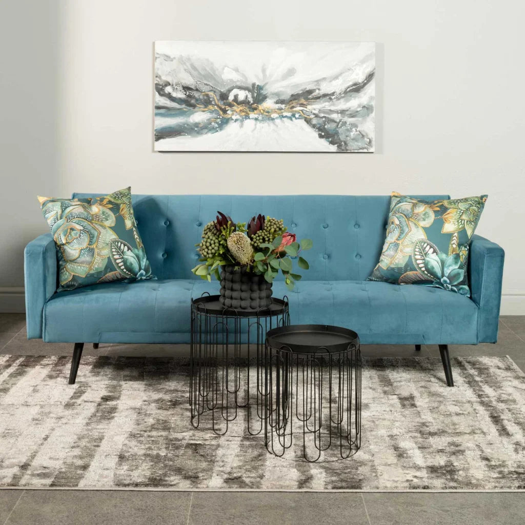 MAC VELVET SLEEPER COUCH