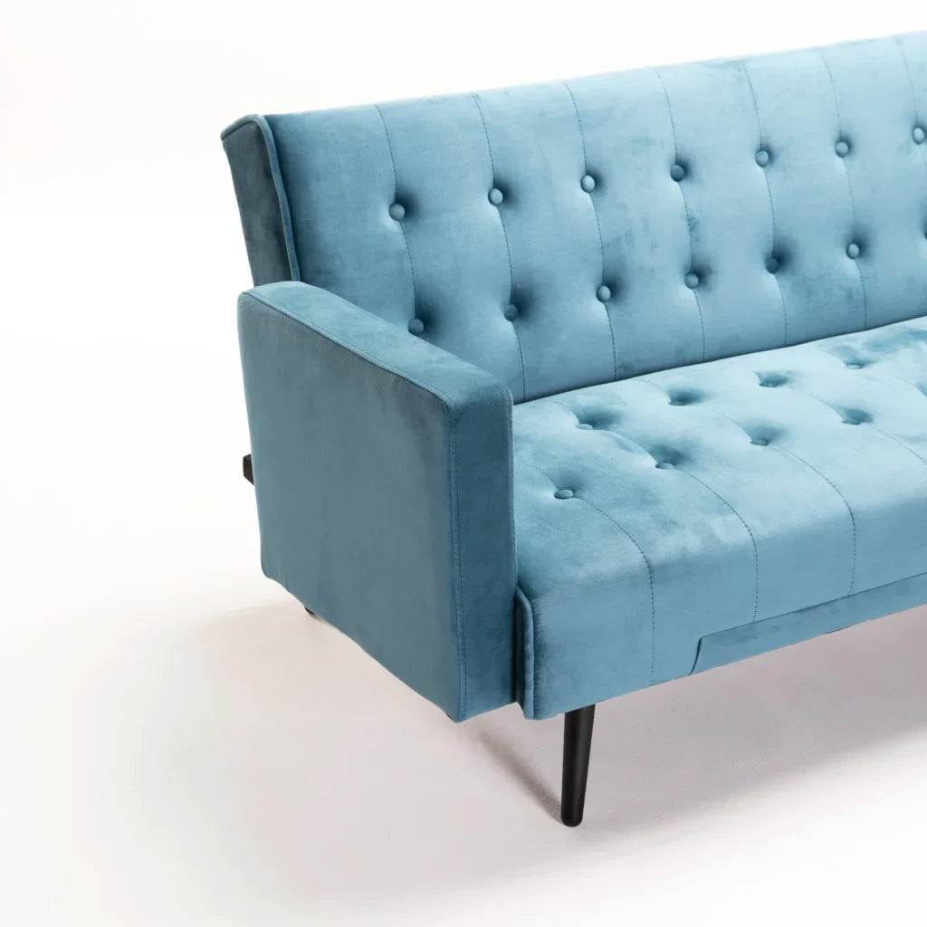 MAC VELVET SLEEPER COUCH