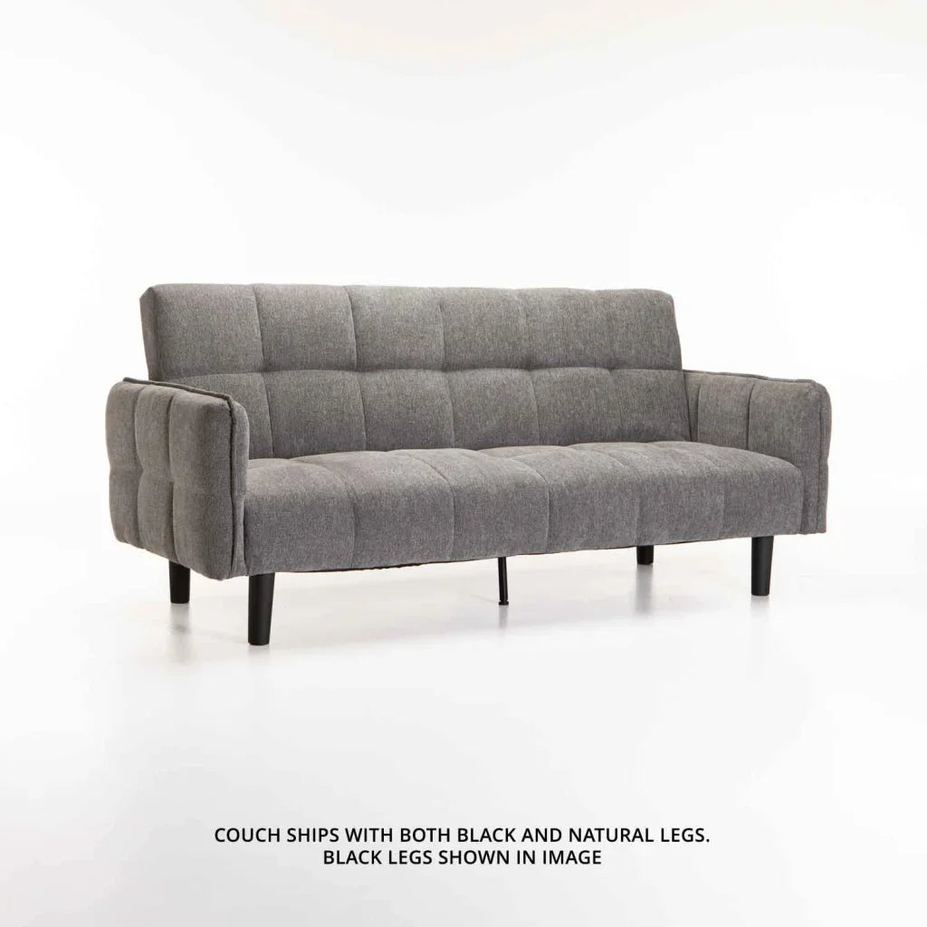 MAZ FABRIC SLEEPER COUCH - 2 LEG OPTION