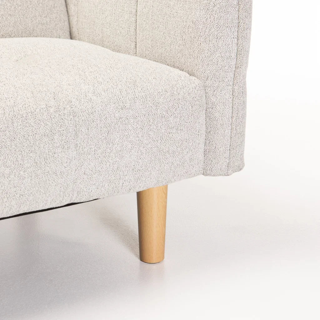MAZ FABRIC SLEEPER COUCH - 2 LEG OPTION
