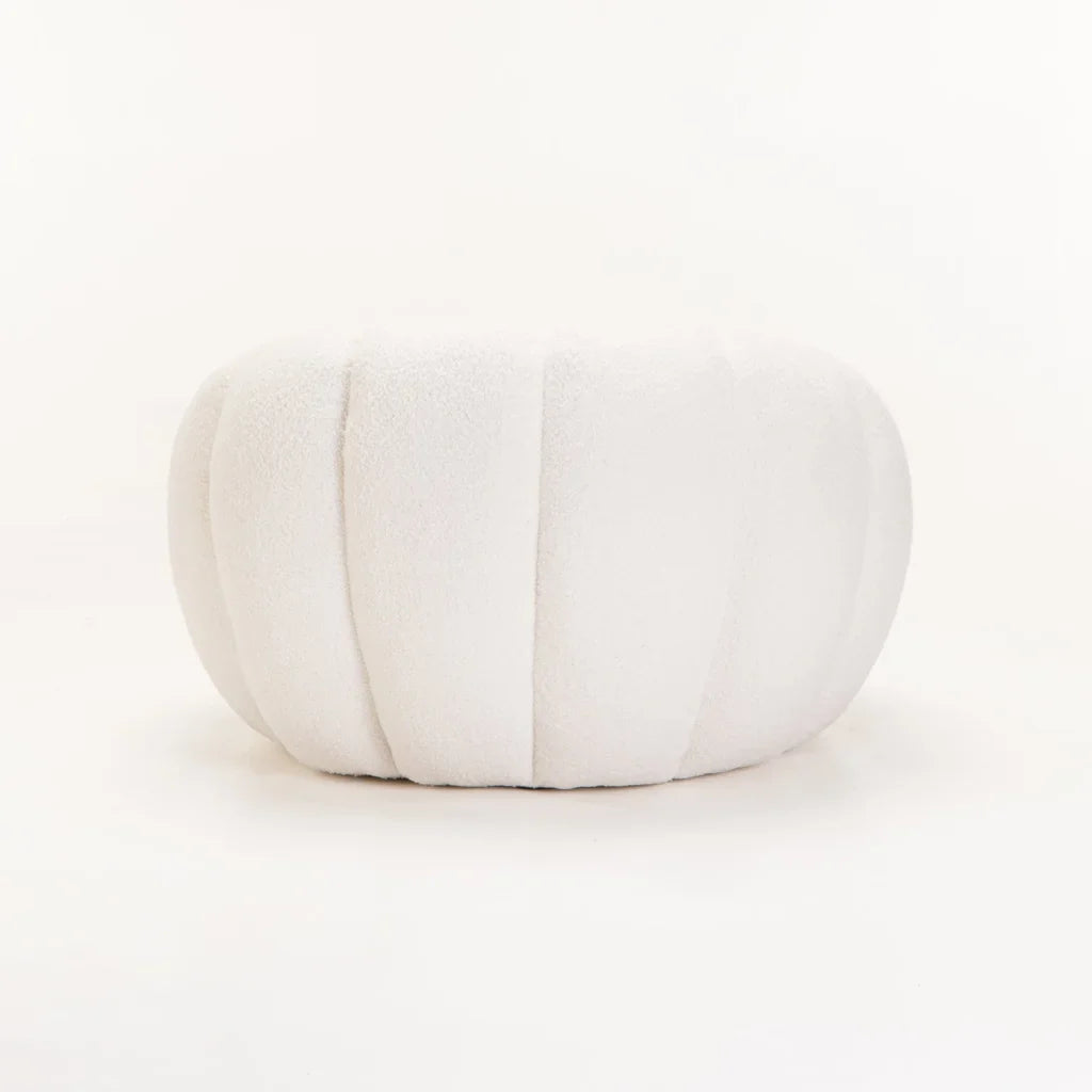 PEARL FLEECE FABRIC CHAIR