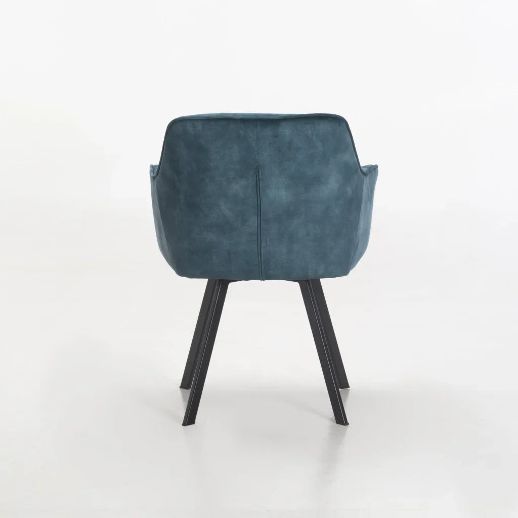 PIA DELUXE VELVET DINING CHAIR