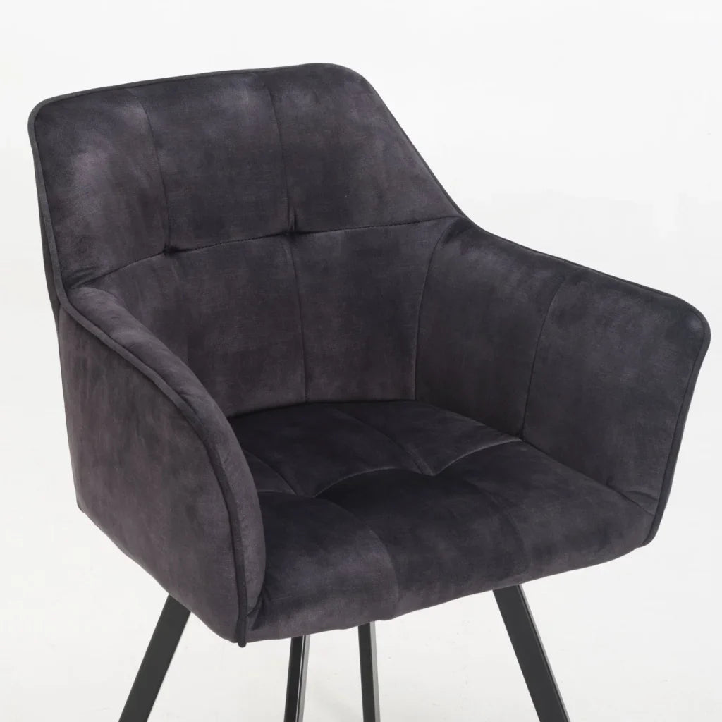 PIA DELUXE VELVET DINING CHAIR