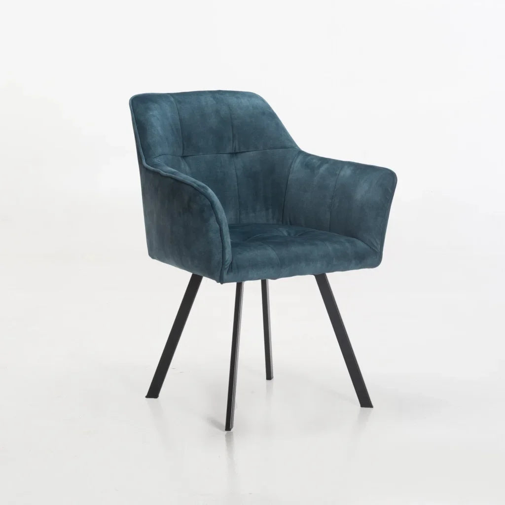 PIA DELUXE VELVET DINING CHAIR
