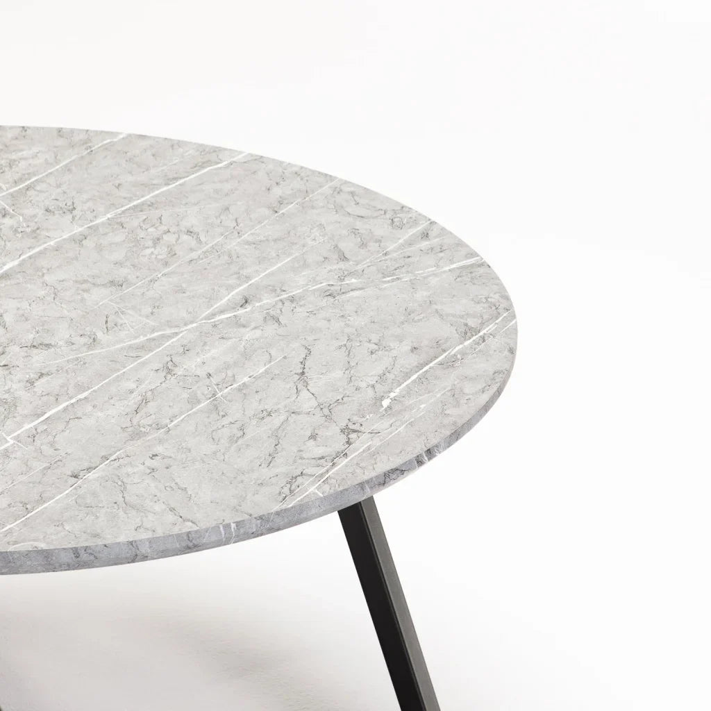 POPPY 80cm ROUND COFFEE TABLE