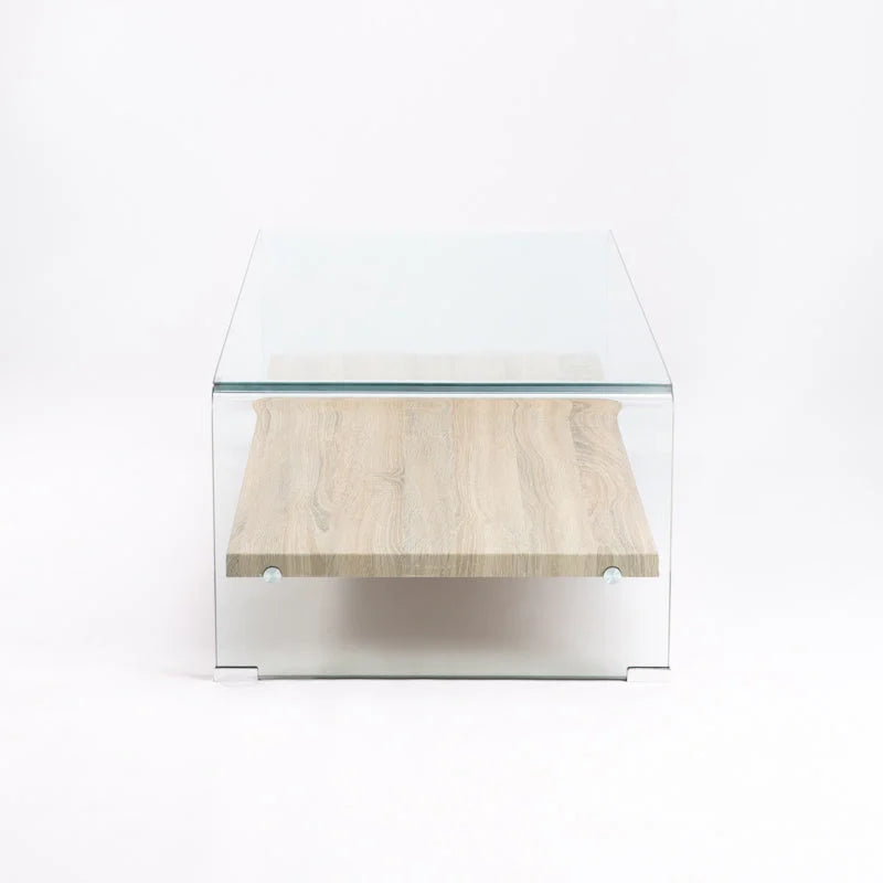 IVY 120x60cm 12MM TEMPERED GLASS COFFEE TABLE