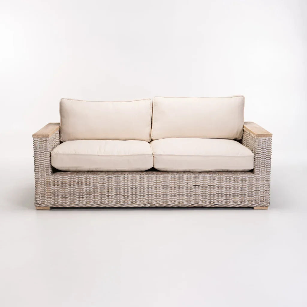 TEGAL KUBU WHITEWASH 2.5 SEATER COUCH